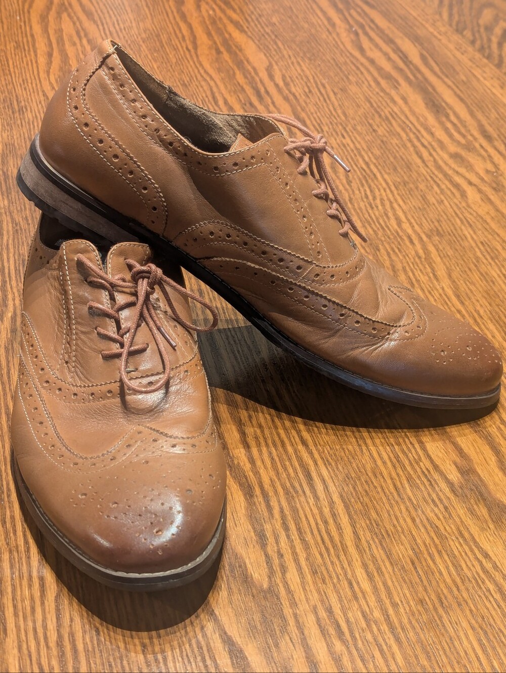 Nunn Bush Men's Wing Tip Comfort Fit Dress Shoes